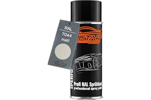 RAL 7044 Seidengrau matt, lack-sprayburk - sprayburk 400 ml, snabbtorkande