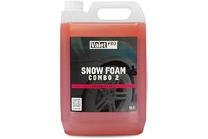 ValetPRO Snow Foam Combo 2 Pre-Wash Cleaner, Thick and High Foaming Multi-Purpose Formula - 5 L