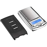 Mini Portatile Bilancia,Bilancia Digitale Bilancia Elettronica,Bilancia Cucina 0.01g-500g Bilancino di Precisione per Gioiell