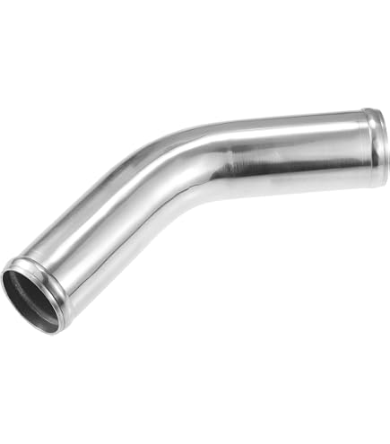 Coude à 45° En Acier Inoxydable 304 Pour échappement - Diamètre 51 Mm, épaisseur 1.5 Mm, Finition Polie
