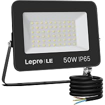 LED-Flutlicht 100W Für Außenbereich – 13000 Lumen, 6500K Kaltweiß, IP66 Wasserdicht, Mit 1,5 M Kabel