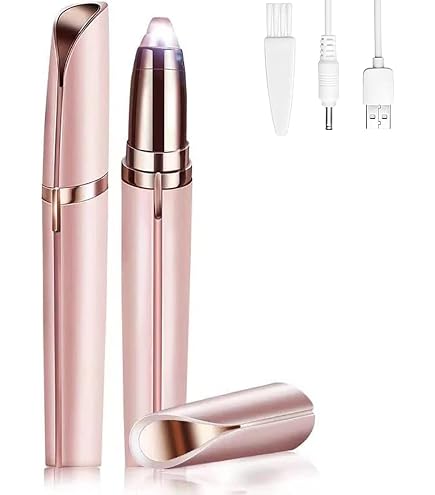 Mini Tondeuse De Précision Rose - Pour Sourcils, Maillot, Nez, Oreilles - Sans Fil à Piles - Neuf