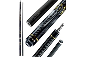 KONLLEN KL-3K kolfiber pool köpinne wrapless professionella köer helkolteknologi låg avböjning 12,2 mm 147 cm 3/8 x 8 gemensa