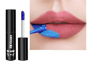 HERBENJOY Lip Stain Peel Off, Lip Tint Matte Lipstick, Tattoo Colour Long Lasting Waterproof Liquid Lipstick, Non-Stick Cup Lip Tint Lip Makeup For Women Girl (01#)