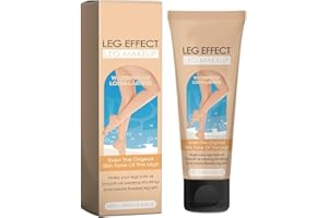 Jiangshan Airbrush Legs Covering Lotion, Leg Makeup Lotion, Body Coverage Perfector Waterproof, Leg Makeup Waterproof No Transfer, Fake Bronzer Concealing Imperfections (Light, 1pc)