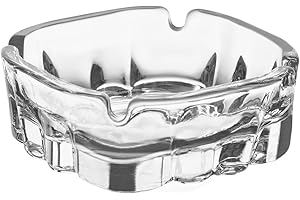 LAV Art and craft Lot de 2 cendriers carrés 10 cm