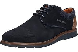 bugatti Męskie buty biznesowe, sznurowane