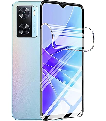 Savvies 6 Pellicole Protettive In PET Per Oppo A54 5G – Trasparenti, Antigraffio, Sensibilità Al Tocco, Applicazione Facile Senza Bolle (SU75)
