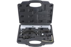 TECPO Engine Adjustment Tool Set Suitable for BMW N40 N45 Petrol Engines 1.6 L with Double Camshafts E81 E87 E46 E90 Including Crankshaft and Camshaft Lock Engine Adjustment Tool Set