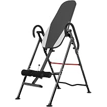 Table D'Inversion ZELUS Pliable - Thérapie Dos, Yoga Inversé, Capacité 150kg