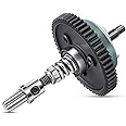 FriHobby 6878 Complete Slipper Clutch Assembly Steel Metal Diff Gear Compatible with Traxxas Slash 4X4/ Stampede 4X4/ Rustler 4X4/ Raptor R/ST Rally