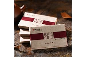 HELLOYOUNG 80 g Yunnan Tè naturale Bulang Mountain Gold Bud Puerh Mattone maturo del tè del palazzo del palazzo