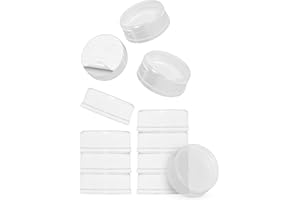 virea 12 x Fermaporta - Trasparente 12 x 3 mm - - Paracolpi autoadesivi per porte - - Paracolpi elastici per pareti - - Fermaporta in gomma per molte superfici come pareti o vetri