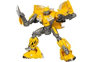 Transformers-leksaker, Studio Series Deluxe Class Transformers Bumblebee 117, omvandlingsbar Bumblebee-actionfigur på 11,5 cm