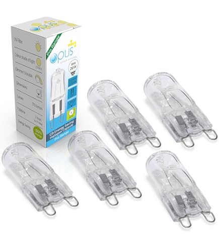 230V AC HaloPin Halogen Socket G9 Socket Dimmable 18 Watt Replacement - View #8