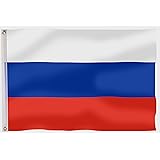 Drapeau De La Russie Armoiries Aigle Avec œillets En Metal 150 X 90 Cm Amazon Fr Jardin
