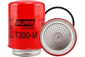 Baldwin T300-M Mason Jar Spin-on Lube Filter, 123 mm Length, 89.7 mm OD