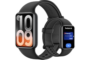 XIAOMI Smart Band 10 Pro NFC, Pulsera Inteligente, Negro | AMOLED 1,74", sueño mejorado, 21 días, Android/iOS…