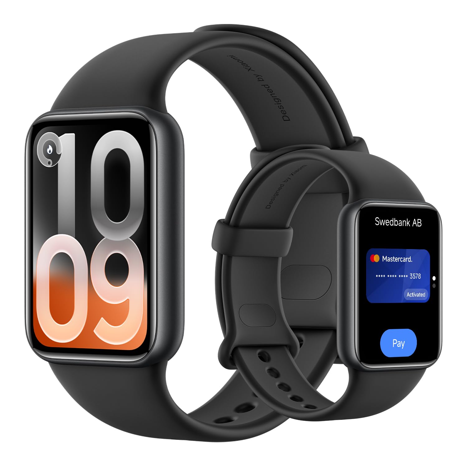 XIAOMI Smart Band 10 Pro NFC, Pulsera Inteligente, Negro | AMOLED 1,74", sueño mejorado, 21 días, Android/iOS, 150+ deportes, GNSS, 5 ATM