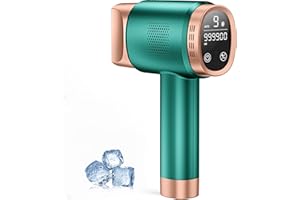 BLISSKY Epilatore Luce Pulsata con Raffreddamento a Ghiaccio, 9 Livelli di Energia, Epilatore a luce pulsata IPL con Touch Screen LCD,Luce Pulsata 999,900, Epilatore Laser per Donna,Uomo,Viso,Bikini,Corpo