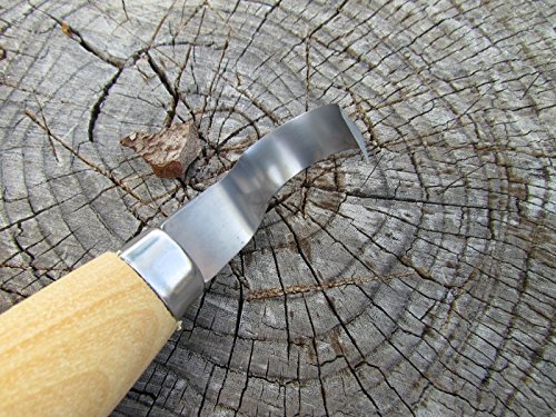 Frost® Schälmesser Nr. 162S zuzüglich Frost® Schnitzmesser Nr. 120 Holz Tool Kit Schnitzen - 3