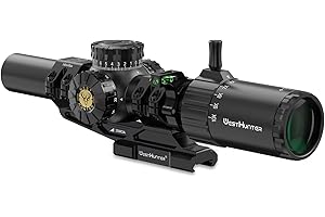 ‎WESTHUNTER WestHunter Optics HD GEN2 1-10x24 IR LPVO Zielfernrohr, 30mm Mittelrohr, Zweite Bildebene, Beleuchtet, 1/4 MOA Präzision, Kompaktes Rifle Scope für Wettkampfschießen