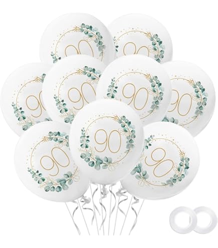 KOQAIIZ 90. Geburtstag Set - Krone & Schärpe Für Damen Mit Strass Verzierung