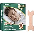 LYCTEIKI Nasal Strips, 60 Pieces Nose Strips Anti Snoring Devices, Large Nose Strip to Stop Snoring, Relieve Nasal Congestion, Helps Reduce Snoring, Anti Snore Drug-Free