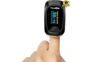 BPL Medical Technologies Smart Oxy Finger Tip Pulse Oximeter (Black)|High Accuracy|SPO2|Perfusion Index| OLED Display| CE Certified| Heart Rate - Black