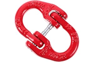 iplusmile 2t Catena Di Sicurezza Per Imbarcazioni Collegamento in Acciaio Connettore Per Catena Di Sicurezza Connettore Per Collegamento Di Accoppiamento Per Per Di Traino