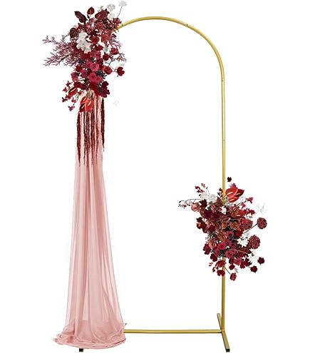 Location : Toile De Fond Table Rose + Arche Ballons - Thème Anniversaire - The White Party