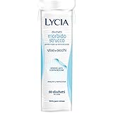 Lycia - Original Dischetti Struccanti 80 pezzi, Dischetti 100% Cotone, Doppia Trama per Rimuovere con un lato e Perfezionare 