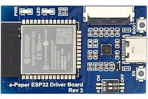 Waveshare Universal e-Paper Driver Board with WiFi Bluetooth SoC ESP32 Onboard Supports Various SPI e-Paper Raw Panels