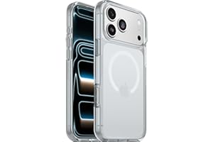 ‎OTTERBOX OtterBox React Series MagSafe Etui do iPhone 17 Pro Max, Odporne na Wstrząsy i Upadki, Przetestowane Zgodnie ze Standardami Wojskowymi, Przezroczyste