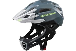 Cratoni - Casco Bicicletta Ciclismo Cianiac Freeride, Adulto, Sportivo Moderno, 17 aperture di ventilazione, 320 grammi, EN 1078