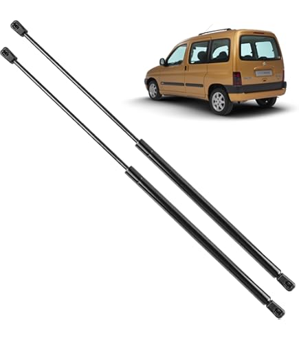 Amortisseur à Gaz Pour Hayon Coffre - Lot De 2 - Force 660 N - Longueur 700 Mm - Compatible Citroën Berlingo, Peugeot Partner