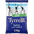 Tyrrells Lightly Sea Salted Sharing Crisps 150g