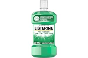 Listerine Bain de Bouche Quotidien, Protection Dents et Gencives, pour une Haleine Fraîche, 250ml