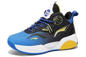 TWINICE Basketballschuhe Jungen Turnschuhe Kinder Sneaker High Top Outdoor Sportschuhe Anti Skid Atmungsaktive