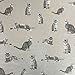 Produktbild Classic Tiere Katzen Design Baumwolle Rich Leinen Look Stoff für Vorhänge Jalousien Craft Quilting Patchwork & Upholstery 139,7 cm 140 cm breit, Meterware,