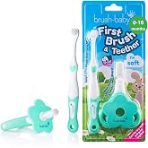 Baby Sonic Brush-Baby İlk Diş Fır&ccedil;ası ve Diş Kaşıyıcı Set, Bebeğinizin İlk Ağız Bakım Seti