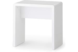 Julian Bowen Manhattan Dressing Stool, White