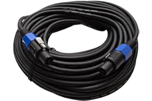 Seismic Audio - TW12S75-75 Foot Speakon to Speakon PA/DJ Speaker Cable - 2 Conductor - 12 Guage
