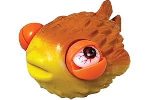 Wild Winkers - Puffer Fish od Deluxebase. Zabawka do ściskania Puffer Fish z wyskakującymi oczami. Zabawka antystresowa dla dorosłych i dzieci. Squishy figurki zwierząt dla dzieci.