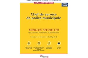 Chef de service de police municipale 2021 2022: Concours et examens Catégorie B