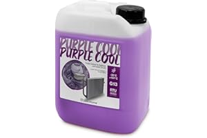 ERRECHOME Errecom Purple Cool, Liquide de Radiateur violet -30°C/+107°C, antigel G13 avec paquet d'additifs Glycérine, Prêt à l'emploi, 5 Litres