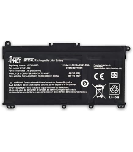 Batteria di qualità per HP Photosmart R507-1100 mAh, 3,7 V