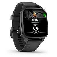 Garmin Venu Sq 2, Smartwatch, Display 1,4" AMOLED, GPS, Cardio, SpO2, 25+ App Sport & Fitness, Workout, Garmin Coach, Garmin 