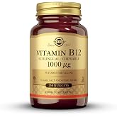Solgar Vitamin B12 1000 mcg Cyanocobalamin | 250 Tablets | Sublingual cherry flavor &middot; Reduces tiredness &middot; Supports the nervou