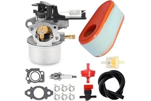 ZAMDOE 591137 590948 Carburador para Briggs & Stratton 111P02 114P02 11P902 121Q02 121Q07 121S02 121S07 121S75 124Q02 Lavadora a presión 775EX TB360 Cortacésped, con filtro de aire 795066